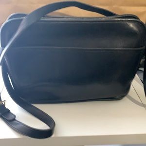 Coach Vintage Black Leather Handbag